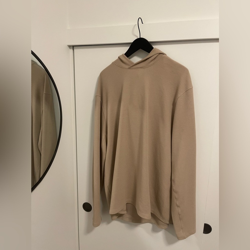 Lululemon Men’s Shift Stitch Hoodie *XXL* Used, Beige-Cream